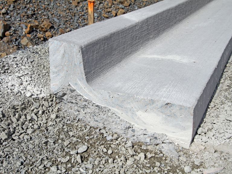 charlotte pros concrete pro finished curb installation 