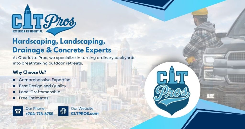 charlotte pros ad with services and phone number