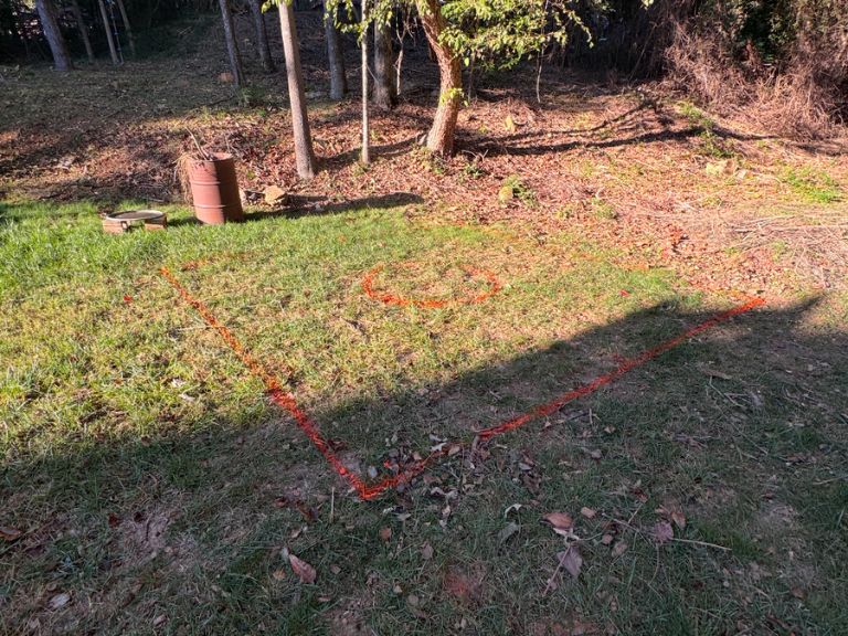 planning custom paver patio in charlotte nc with site layout and material selection for outdoor hardscaping project